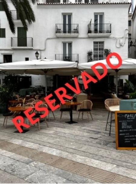 Restaurant in Plaza sa Riba (Ibiza port)