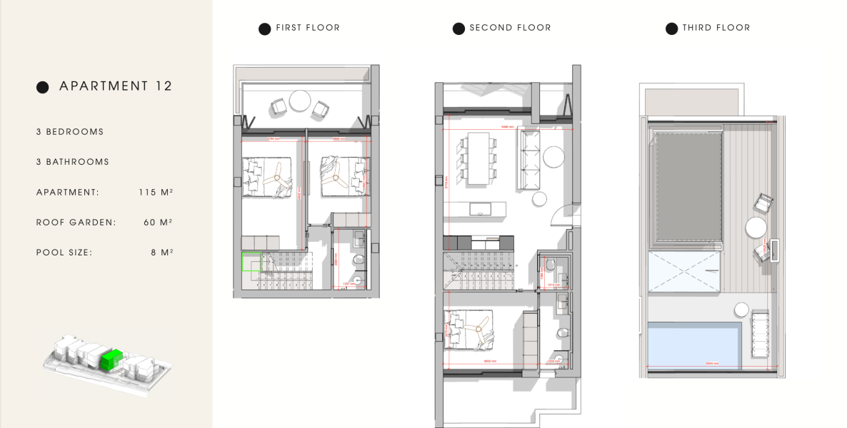 Luxury apartment with sea view, Jesus