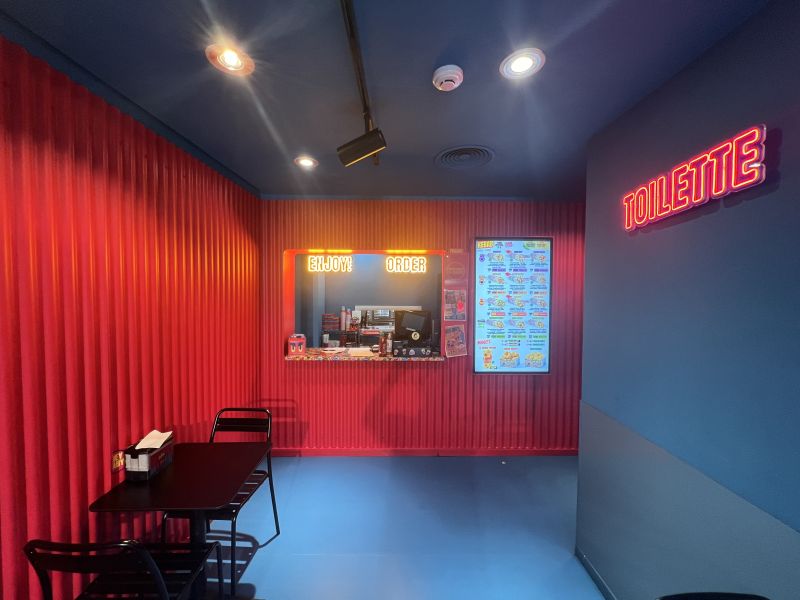 Restaurante  en avenida d’Espanya.