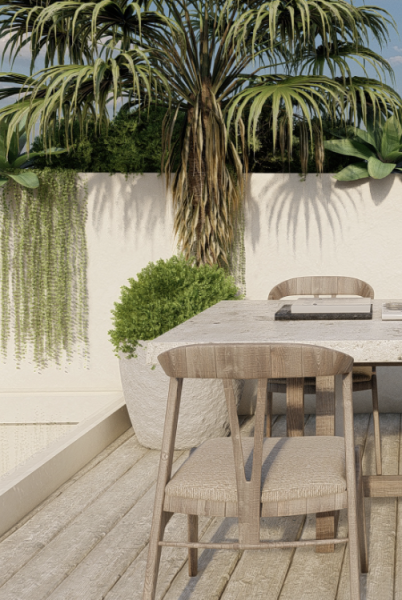 Luxury apartment with sea view in Jesus