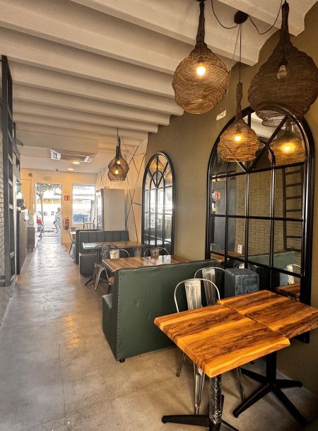 -TRANSFER LEASE-  Prime Location on Ibiza’s Marina Front with Dual Terraces and Entrances