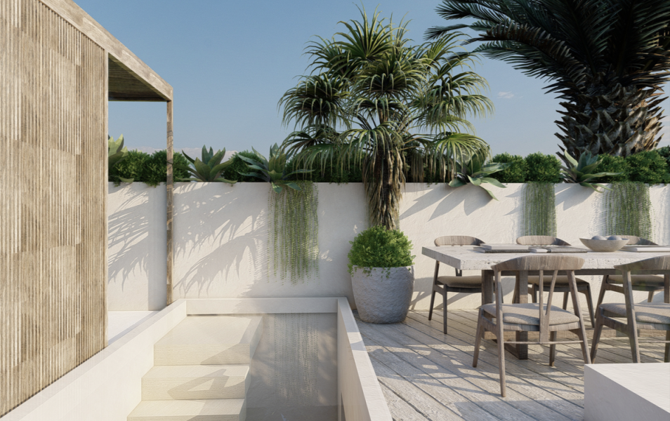 Luxury apartment with sea view in Jesus