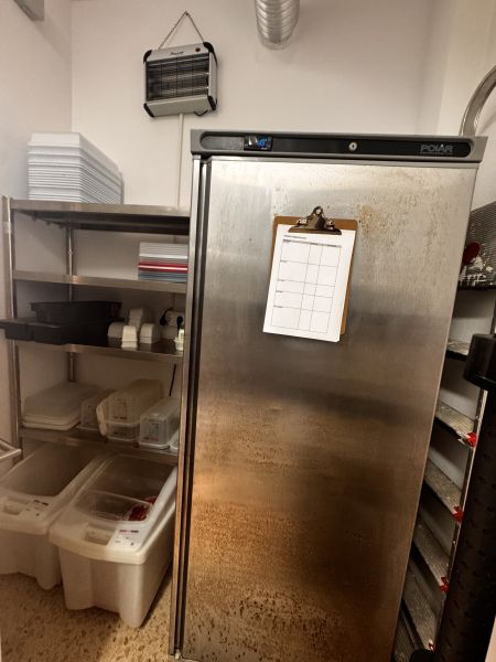 Obrador artesanal para la  preparación de pizza/pan.