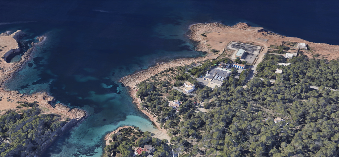 Villa in cala Gracio